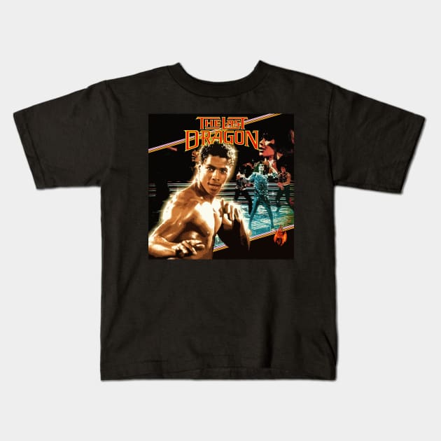 SHOGUN OF HARLEM - THE LAST DRAGON Kids T-Shirt by YonkoFauzi